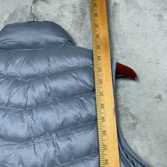 32 Degrees Heat Womens Puffer Vest Zip-Up Lightweight Gray Size M d0639 - Picture 6 of 7